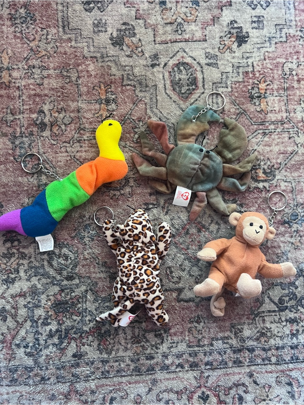 Teenie Beanie Baby McDonald’s Vintage Keychains
